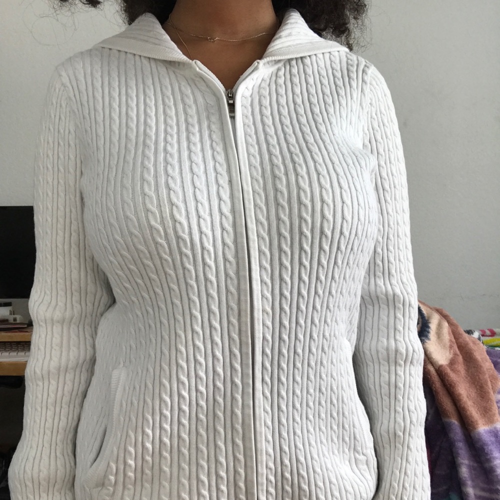 White Soft Hoodie